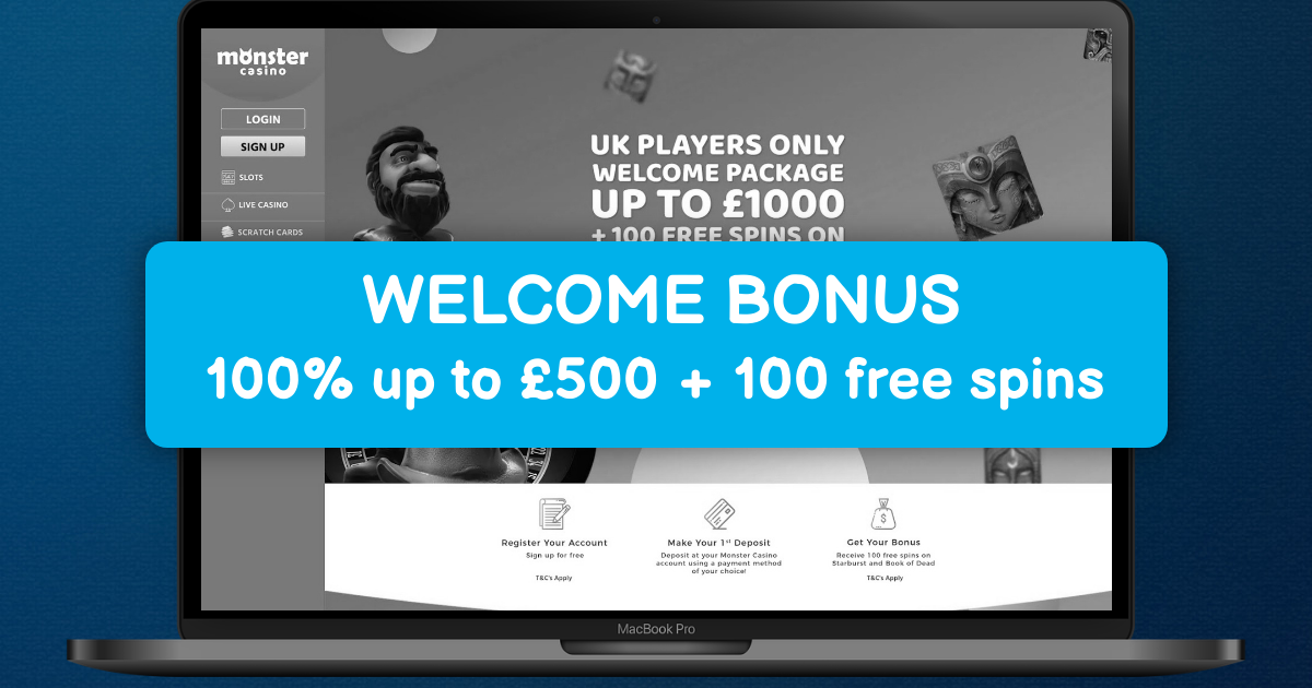 Monster Casino banner